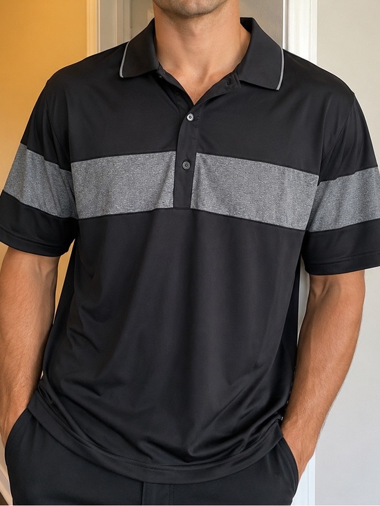 ben hogan Other - Hogan Black and Gray Polo Shirt